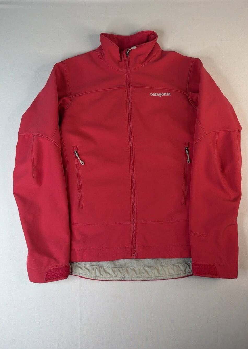 Patagonia Women’s M Polartec Windbloc Softshell Jacket Pink Full Zip Outdoor
